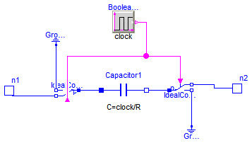 Modelica.Electrical.Analog.Examples.CauerLowPassSC.Rp