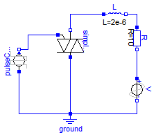 Modelica.Electrical.Analog.Examples.SimpleTriacCircuit