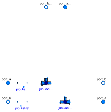 Buildings.DHC.Networks.BaseClasses.PartialConnection2Pipe2Medium
