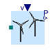Buildings.Electrical.AC.ThreePhasesBalanced.Sources.WindTurbine