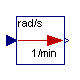 Modelica.Blocks.Math.UnitConversions.To_rpm