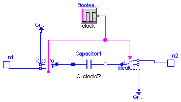 Modelica.Electrical.Analog.Examples.CauerLowPassSC.Rp