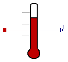Modelica.Thermal.HeatTransfer.Celsius.TemperatureSensor