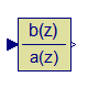 Modelica.Blocks.Discrete.TransferFunction