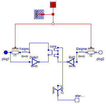 Modelica.Electrical.Machines.BasicMachines.Transformers.Dy.Dy01