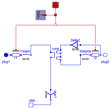 Modelica.Electrical.Machines.BasicMachines.Transformers.Yd.Yd07