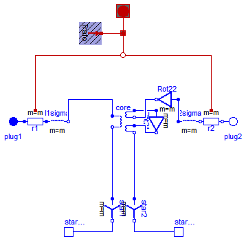 Modelica.Electrical.Machines.BasicMachines.Transformers.Yz.Yz03