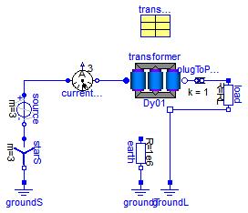 Modelica.Electrical.Machines.Examples.Transformers.AsymmetricalLoad