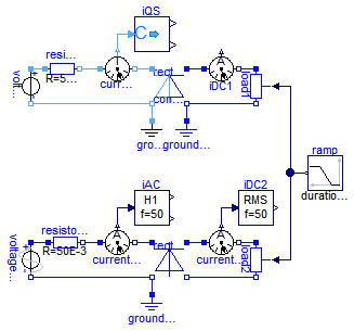 Modelica.Electrical.QuasiStationary.SinglePhase.Examples.Rectifier