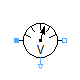 Modelica.Electrical.QuasiStationary.SinglePhase.Sensors.VoltageSensor