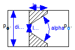 Modelica.Fluid.Fittings.SharpEdgedOrifice