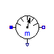 Modelica.Thermal.FluidHeatFlow.Sensors.MassFlowSensor