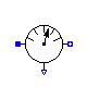 Modelica.Thermal.FluidHeatFlow.Sensors.RelPressureSensor