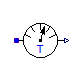 Modelica.Thermal.FluidHeatFlow.Sensors.TemperatureSensor