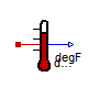 Modelica.Thermal.HeatTransfer.Fahrenheit.TemperatureSensor