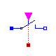 Modelica.Electrical.Analog.Ideal.IdealOpeningSwitch