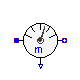 Modelica.Thermal.FluidHeatFlow.Sensors.MassFlowSensor