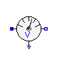 Modelica.Thermal.FluidHeatFlow.Sensors.VolumeFlowSensor