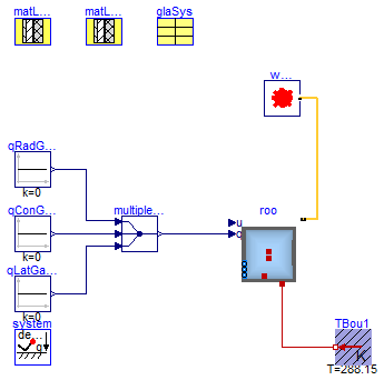 Buildings.RoomsBeta.Examples.TestConditionalConstructions.OnlyConstructionBoundary