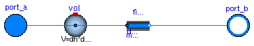 Buildings.HeatExchangers.BaseClasses.DuctManifoldFixedResistance