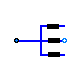 Buildings.HeatExchangers.BaseClasses.PipeManifoldFixedResistance