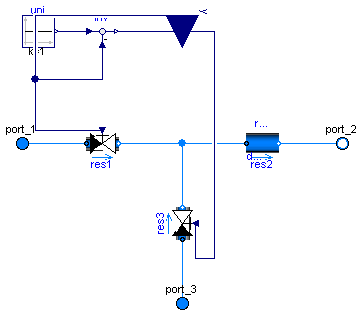 Buildings.Fluids.Actuators.Valves.ThreeWayLinear