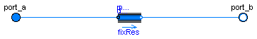 Buildings.Fluids.HeatExchangers.BaseClasses.PipeManifoldFixedResistance