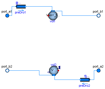 Buildings.Fluids.Interfaces.PartialDynamicFourPortTransformer