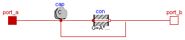 Buildings.HeatTransfer.ConductorSingleLayer