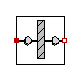 Buildings.HeatTransfer.ConductorSingleLayer