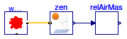 Buildings.BoundaryConditions.SolarIrradiation.BaseClasses.Examples.RelativeAirMass