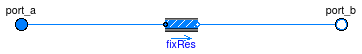 Buildings.Fluid.HeatExchangers.BaseClasses.PipeManifoldFixedResistance