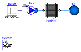 Buildings.Fluid.HeatExchangers.Boreholes.Examples.UTube