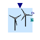 Buildings.Electrical.AC.ThreePhasesUnbalanced.Sources.WindTurbine