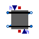 Buildings.Fluid.HeatExchangers.DryCoilCounterFlow.HexElement