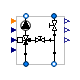 Buildings.Fluid.HydronicConfigurations.PassiveNetworks.SingleMixing