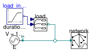 Buildings.Electrical.AC.ThreePhasesBalanced.Lines.Examples.ACSimpleGridMedium