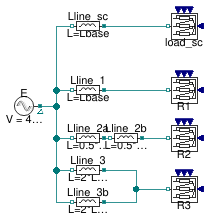 Buildings.Electrical.AC.ThreePhasesBalanced.Lines.Examples.ACLine_L