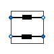 Buildings.Experimental.DHC.Plants.Cooling.BaseClasses.ParallelPipes