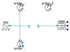 Buildings.Electrical.AC.ThreePhasesUnbalanced.Conversion.Examples.BaseClasses.TransformerExample