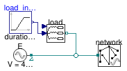 Buildings.Electrical.AC.ThreePhasesBalanced.Lines.Examples.ACSimpleGrid