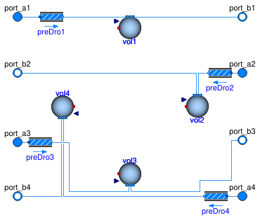 Buildings.Fluid.Interfaces.EightPortHeatMassExchanger