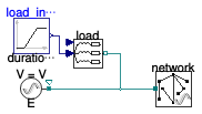 Buildings.Electrical.AC.ThreePhasesBalanced.Lines.Examples.ACSimpleGridMedium