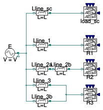 Buildings.Electrical.AC.ThreePhasesBalanced.Lines.Examples.ACLine_L