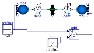 Buildings.Airflow.Multizone.Examples.Orifice