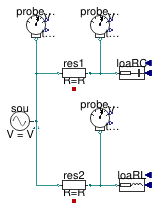 Buildings.Electrical.AC.OnePhase.Sensors.Examples.Probe