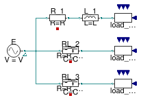 Buildings.Electrical.AC.OnePhase.Lines.Examples.ACLine_RL