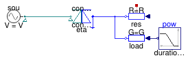 Buildings.Electrical.AC.OnePhase.Conversion.Examples.ACDCConverter