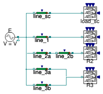 Buildings.Electrical.AC.ThreePhasesBalanced.Lines.Examples.ACLine