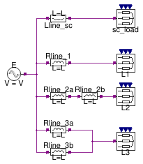 Buildings.Electrical.AC.ThreePhasesUnbalanced.Lines.Examples.ACLine_L_N